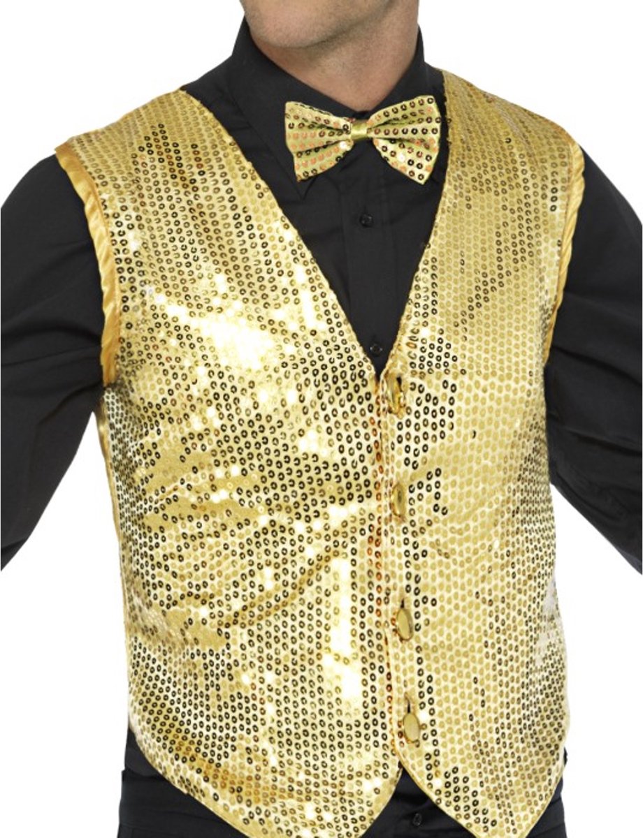 Gilet à sequins Smiffys