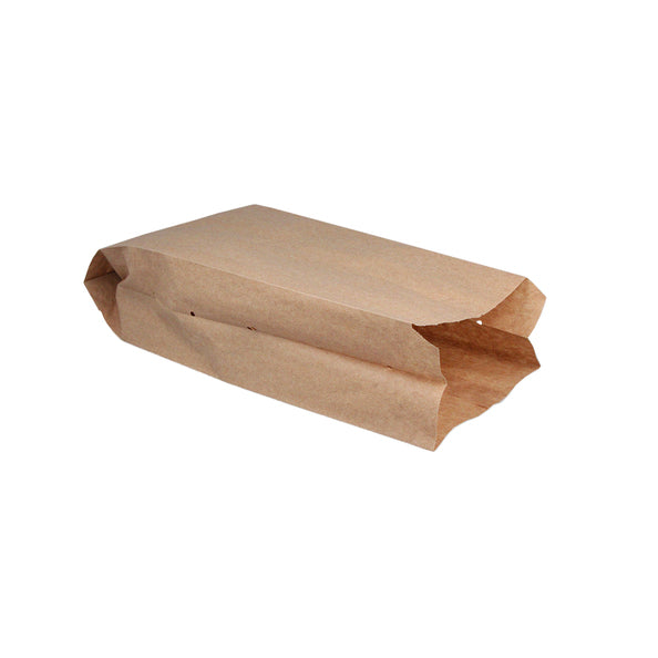 Sac à goûter kraft perforé n°27 biologique (1 livre)(1200 pièces)