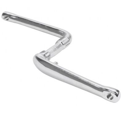 HZB One Piece Crank Steel 170 mm Chrome 2002030
