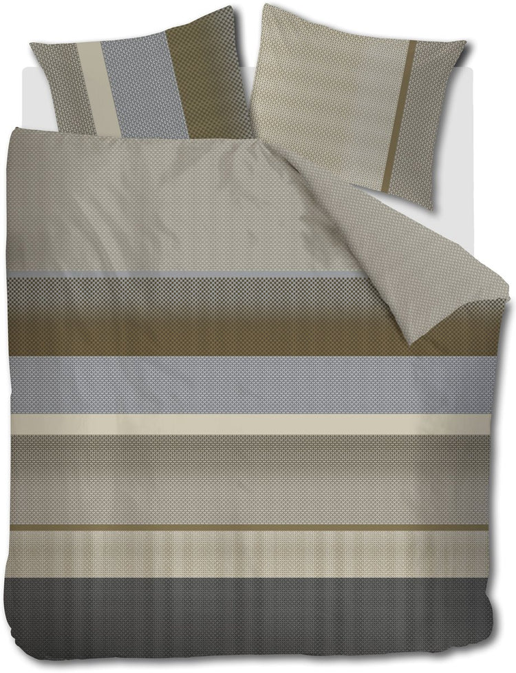 Beddinghouse housse de couette marthe - double - 200 x 200 220 cm - sable