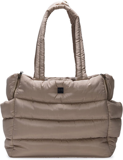 Designed by lotte dog carrier bag tico - sac pour chien - pour petits chiens - beige - 42x20x35 cm