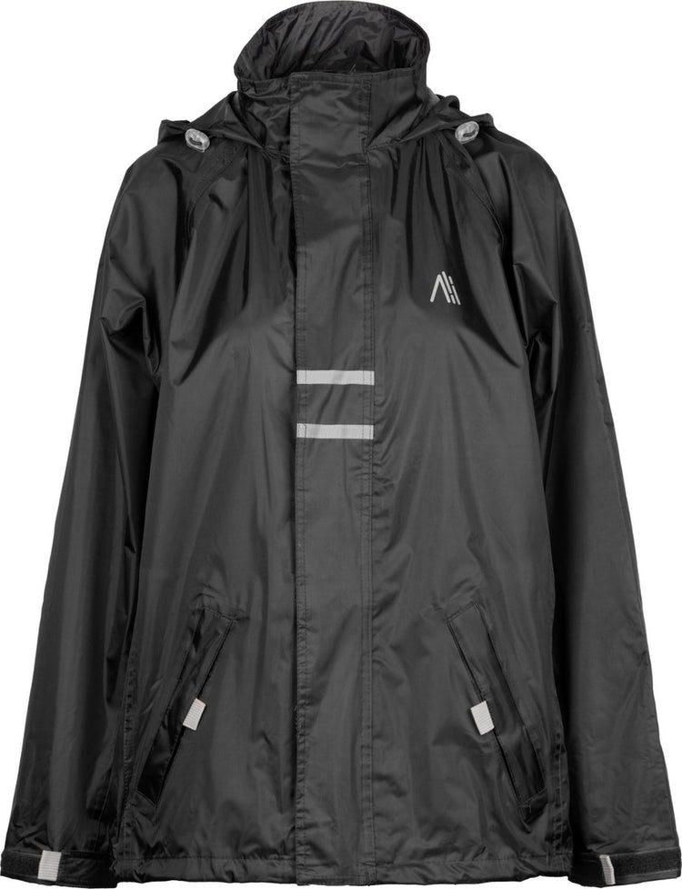 Ralka veste de pluie imperméable réflexion - junior - noir - 176