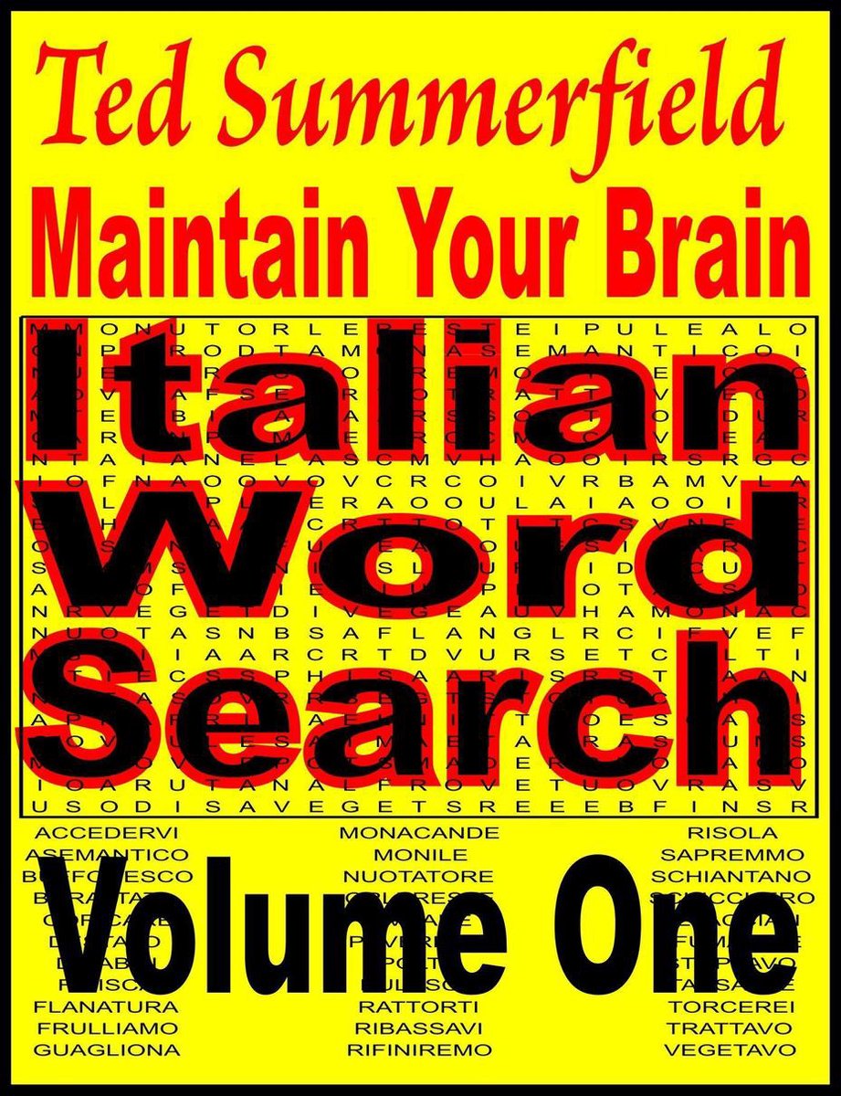 Entretenez votre cerveau 22 - entretenez votre cerveau Puzzles de recherche de mots italiens volume 1