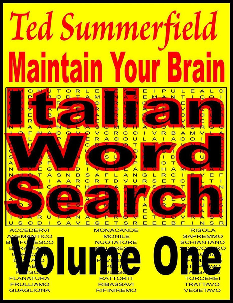 Entretenez votre cerveau 22 - entretenez votre cerveau Puzzles de recherche de mots italiens volume 1