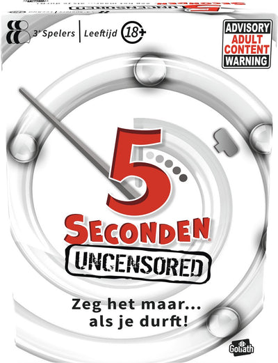 Jeu de société Goliath 5 secondes non censuré