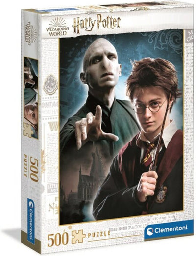 Clementoni - puzzle 500 pièces - Harry Potter puzzle de haute qualité pour enfants et adultes