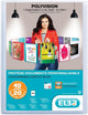 Album de spectacle Elba polyvision, a4, 20 sachets, transparent