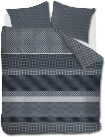 Housse de couette Beddinghouse fera - double - 200 x 200 220 cm - bleu