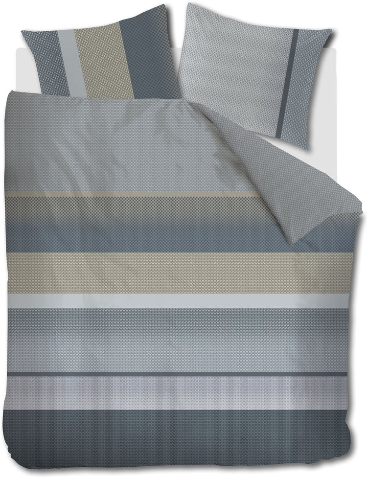 Beddinghouse housse de couette marthe - double - 200 x 200 220 cm - bleu