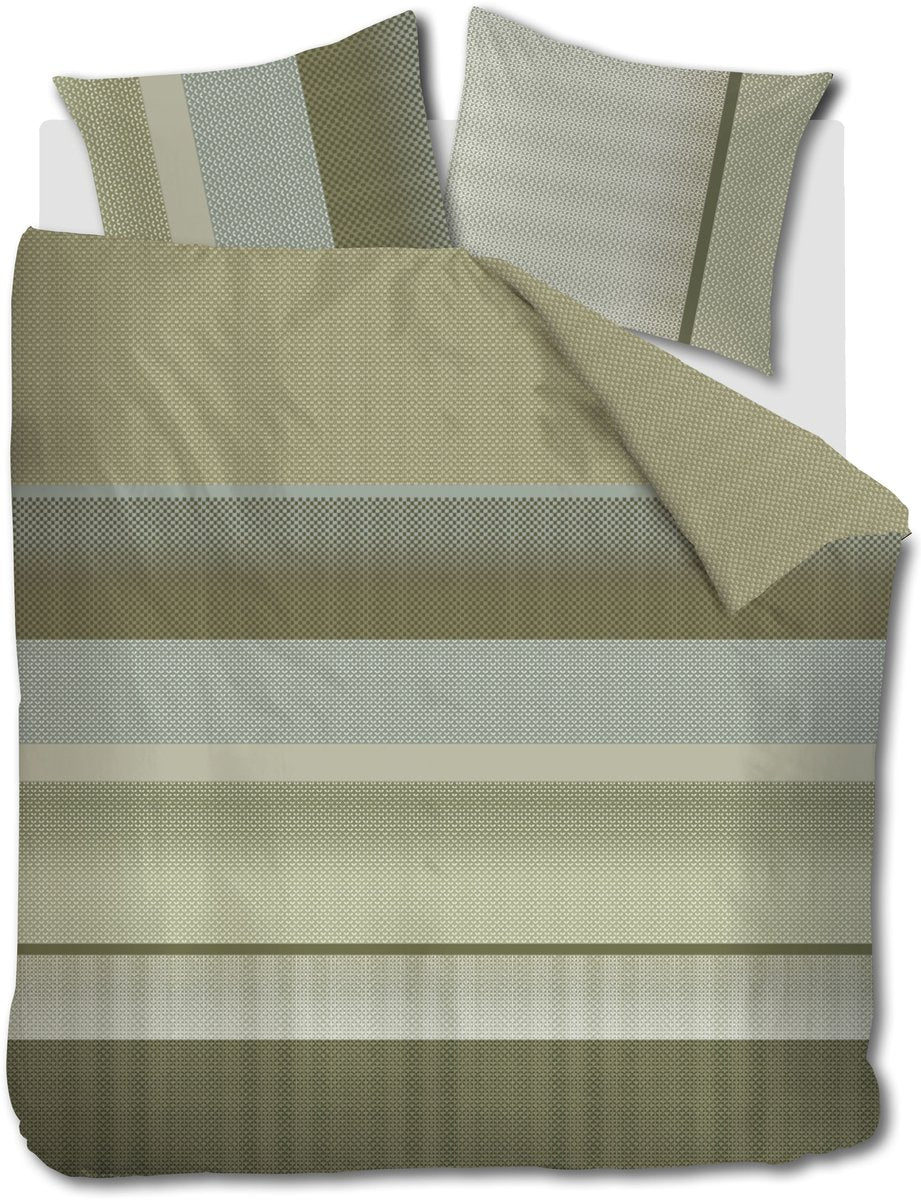 Beddinghouse housse de couette marthe - double - 200 x 200 220 cm - vert
