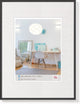 Walther new lifestyle - cadre en plastique - format photo 42x59,4 cm (din A2) - verre d'art - noir