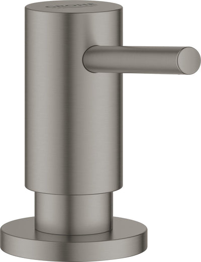 Distributeur de savon Grohe cosmopolitan - graphite dur brossé (anthracite mat) - 500 ml - 40535al0