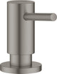 Distributeur de savon Grohe cosmopolitan - graphite dur brossé (anthracite mat) - 500 ml - 40535al0