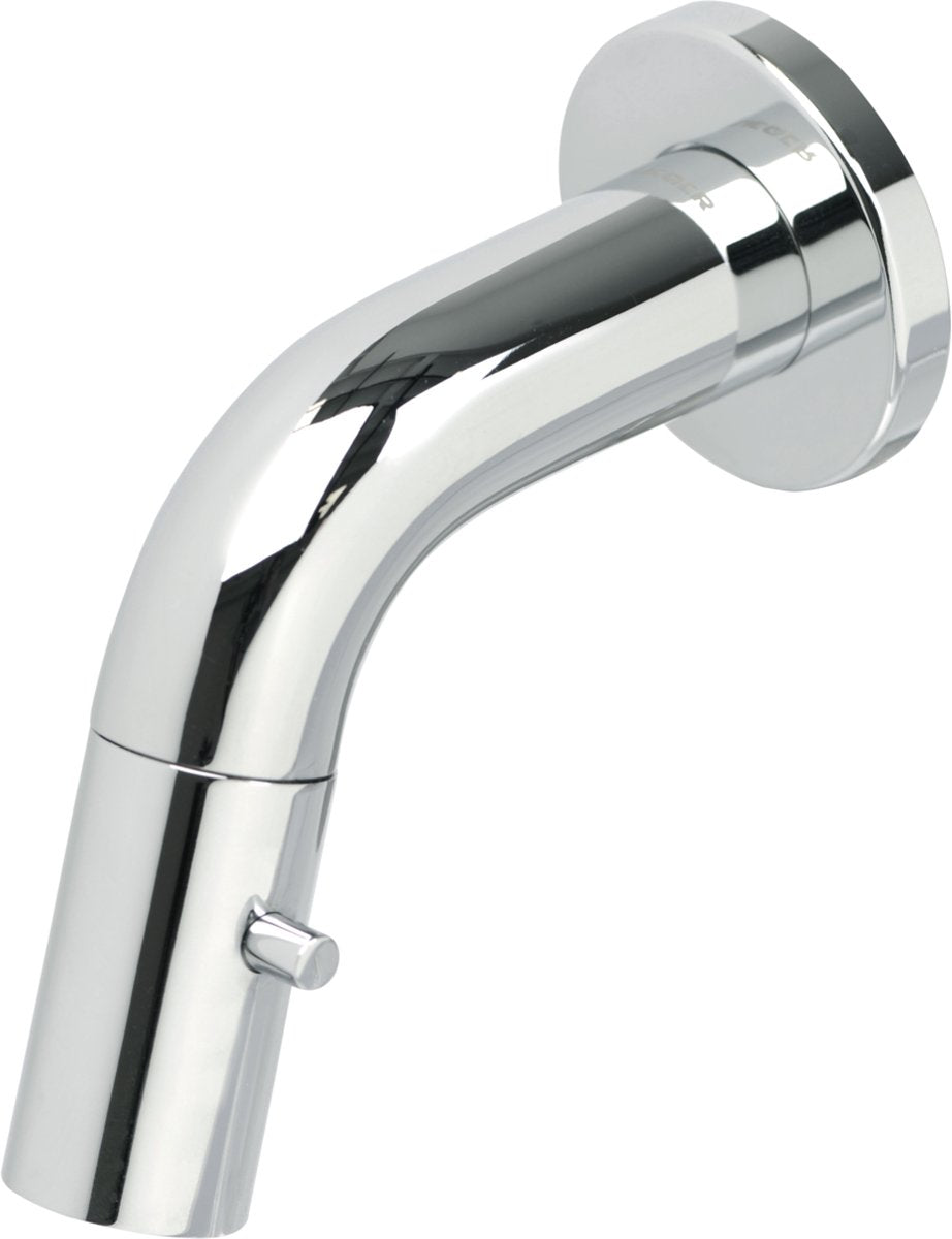 Robinet de WC Plieger Lupo 2.0 – Robinet de lavabo à encastrer – Modèle mural – Bec 10,5 cm – Garantie 10 ans – Chrome