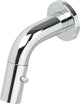 Robinet de WC Plieger Lupo 2.0 – Robinet de lavabo à encastrer – Modèle mural – Bec 10,5 cm – Garantie 10 ans – Chrome