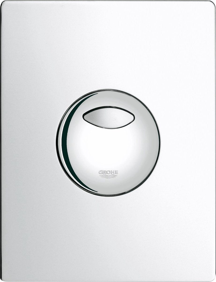 Grohe skate solido panneau de commande WC - double chasse - plastique - chrome