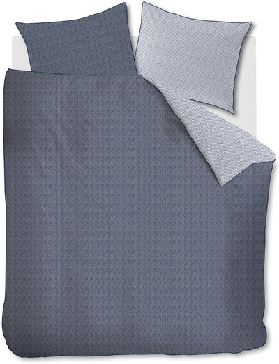 Housse de couette torsadée Riviera maison - double - 200x200 220 - bleu