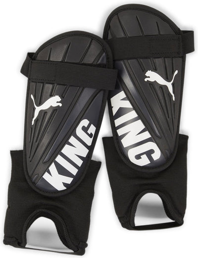 Protège-tibia unisexe Puma King is Ankle - noir-blanc