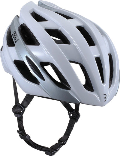 Bbb cycling hawk casque de vélo de course - moyen : 54-58 cm - casque de cyclisme - casque de vélo adultes - casque de sport - blanc brillant - bhe-151