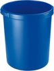 Poubelle à papier Han - classique - 30 litres - bleu - plastique de haute qualité - ha-1834-14