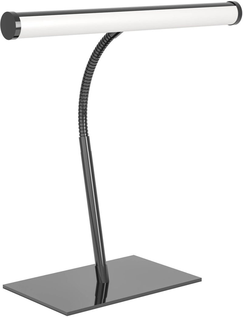 Lampe de table Eglo riccione - lampe de bureau - 39,5 cm - nickel noir - lumière blanche réglable (lumière chaude, neutre et lumière du jour) - dimmable