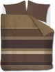 Housse de couette Beddinghouse fera - double - 200 x 200 220 cm - marron