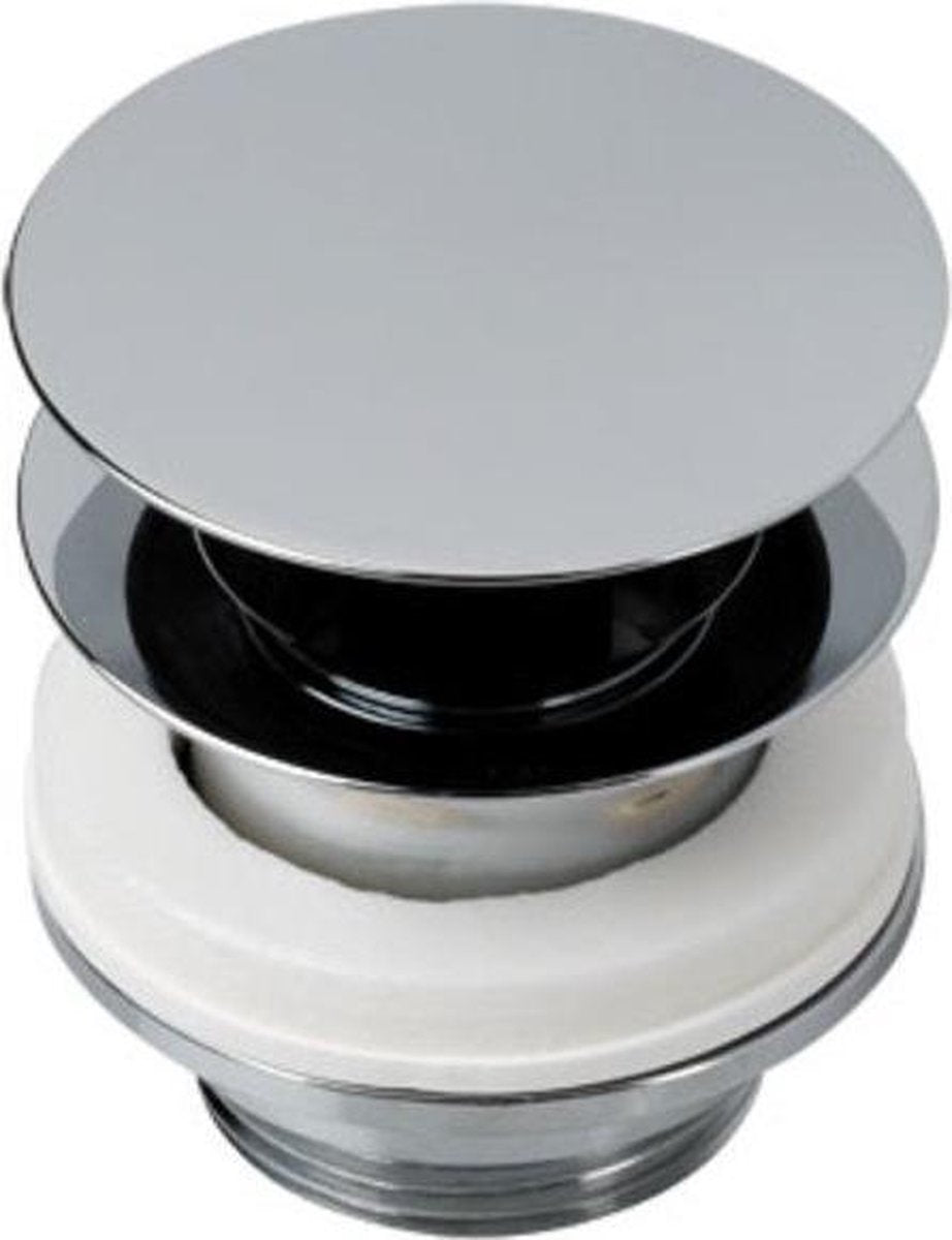 Bouchon de vidange Plieger pour lavabo 5 4 chromé