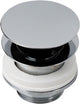 Bouchon de vidange Plieger pour lavabo 5 4 chromé