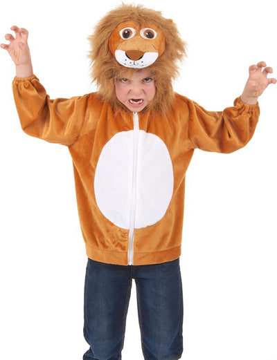 Vegaoo gilet à capuche lion pour enfants - costumes enfants - 86 92