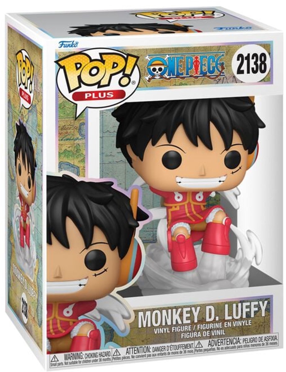 Funko une pièce singe d. figurine en vinyle luffy 2138, poupée unisexe ! - neutre - standard
