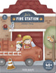 Feuilles d'autocollants Little Dutch Les pompiers de Jim
