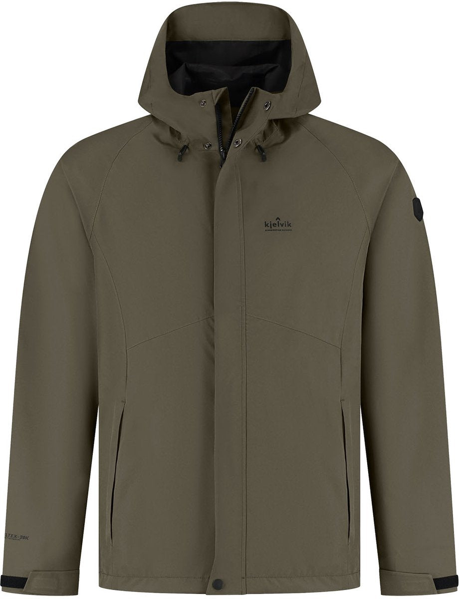 Veste outdoor Kjelvik vert montagne