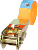 Sangle de tension Carpoint - avec cliquet - longueur 7 mètres - largeur 25 mm - jusqu'à 500 kg - avec label de qualité TüV GS