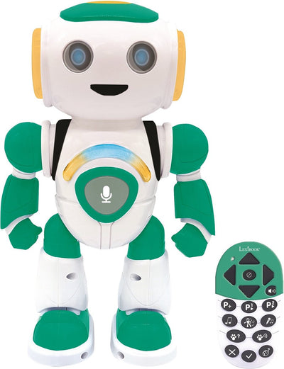 Lexibook powerman® jr. robot vocal avec quiz, musique et jeux (français)