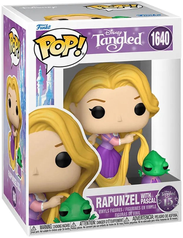 Funko Raiponce Raiponce avec Pascal (15e anniversaire) figurine en vinyle 1640 unisexe pop ! - neutre - standard