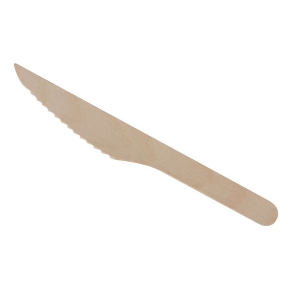 Couteau en bois 16,5 cm (250 pièces)
