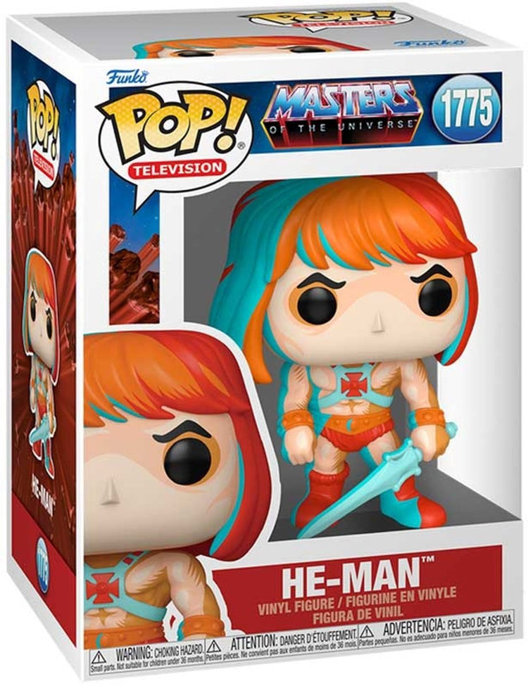 Funko maîtres de l'univers figurine en vinyle he-man 1775 pop unisexe ! - neutre - standard