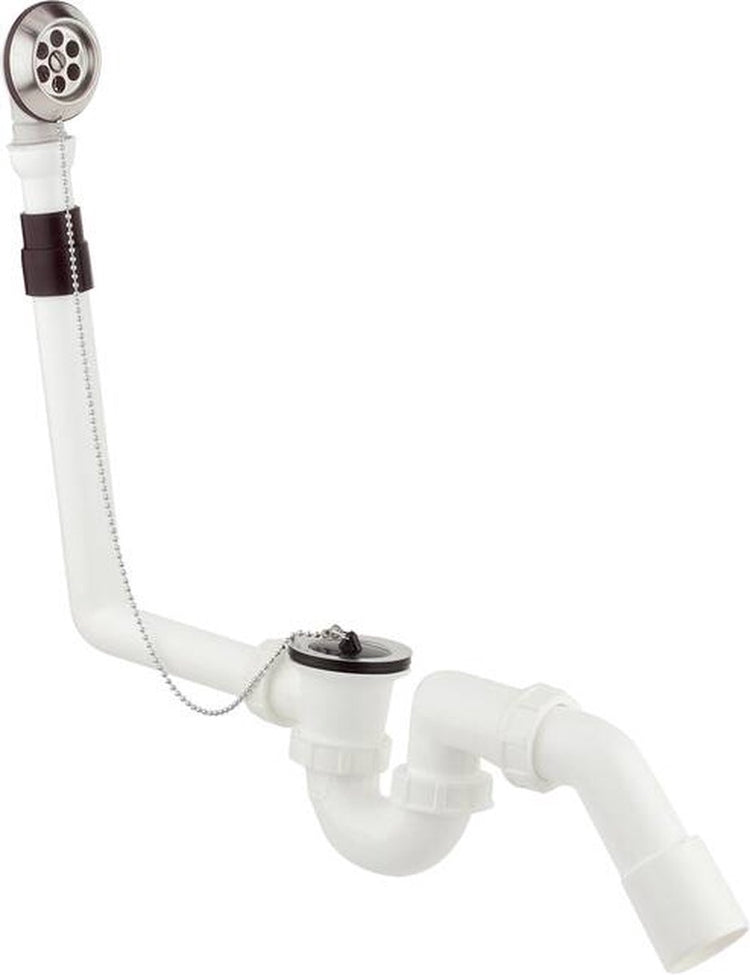 Bonde et trop-plein Kirchhoff pour baignoire - 1 1 2 x 40 50 mm