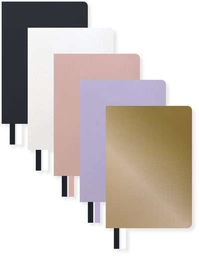 Carnet Kangaro - pur croco - a6 - line - 5 pièces assorties - k-pm610002skz
