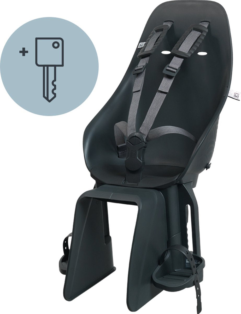 Siège de vélo Urban iki derrière le support ta–ke - bincho noir bincho noir