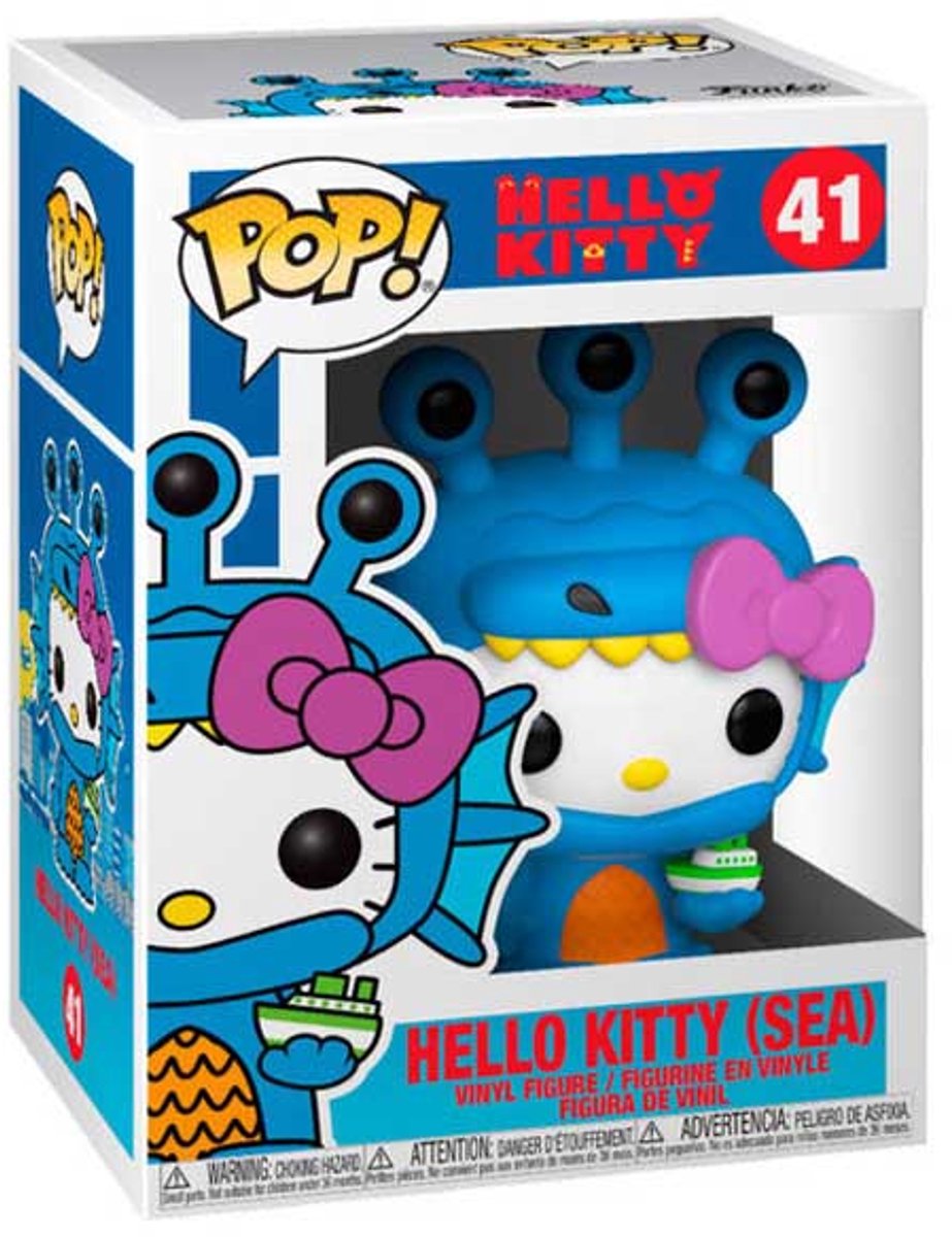 Funko-pop ! bonjour kitty : kaiju des mers bonjour kitty #41