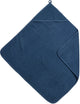 Cape de bain Meyco baby uni - tissu éponge - indigo - 75x75cm