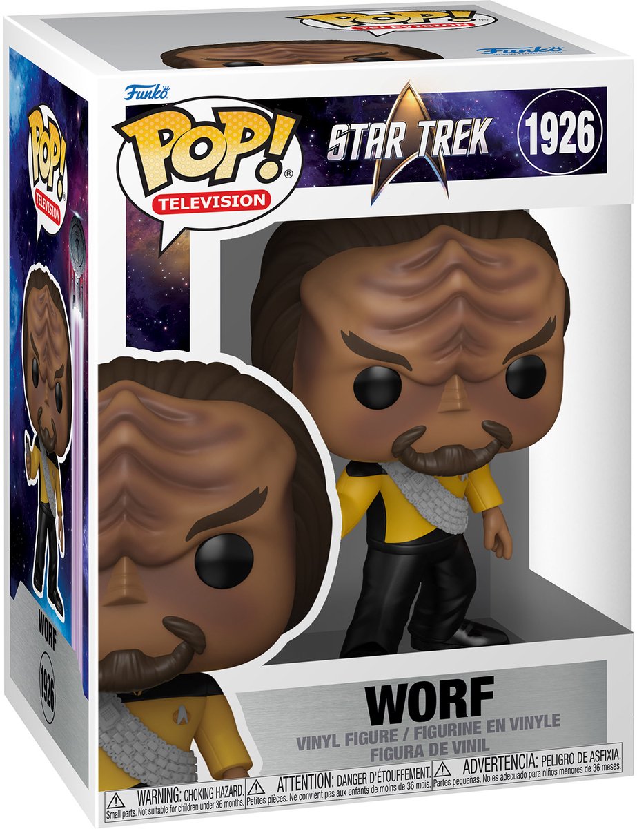 Funko-pop ! télévision : star trek - worf #1926