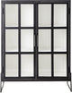 Bloomingville - armoire opale - noir - chêne