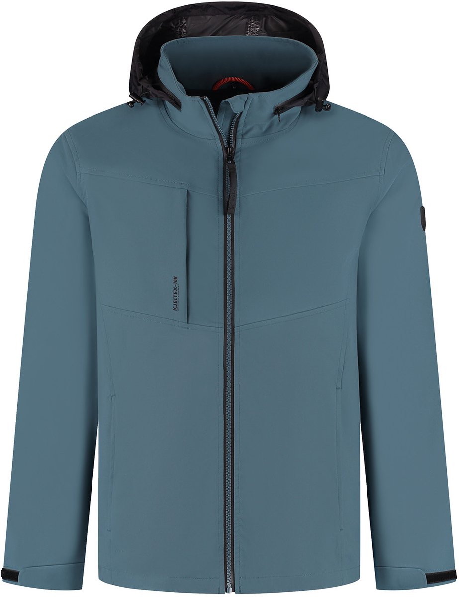Veste outdoor Kjelvik remy bleu