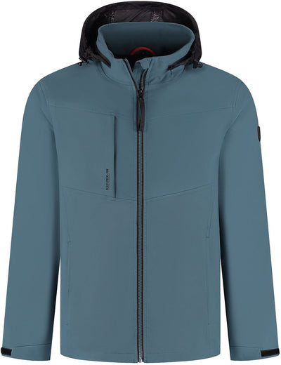Veste outdoor Kjelvik remy bleu