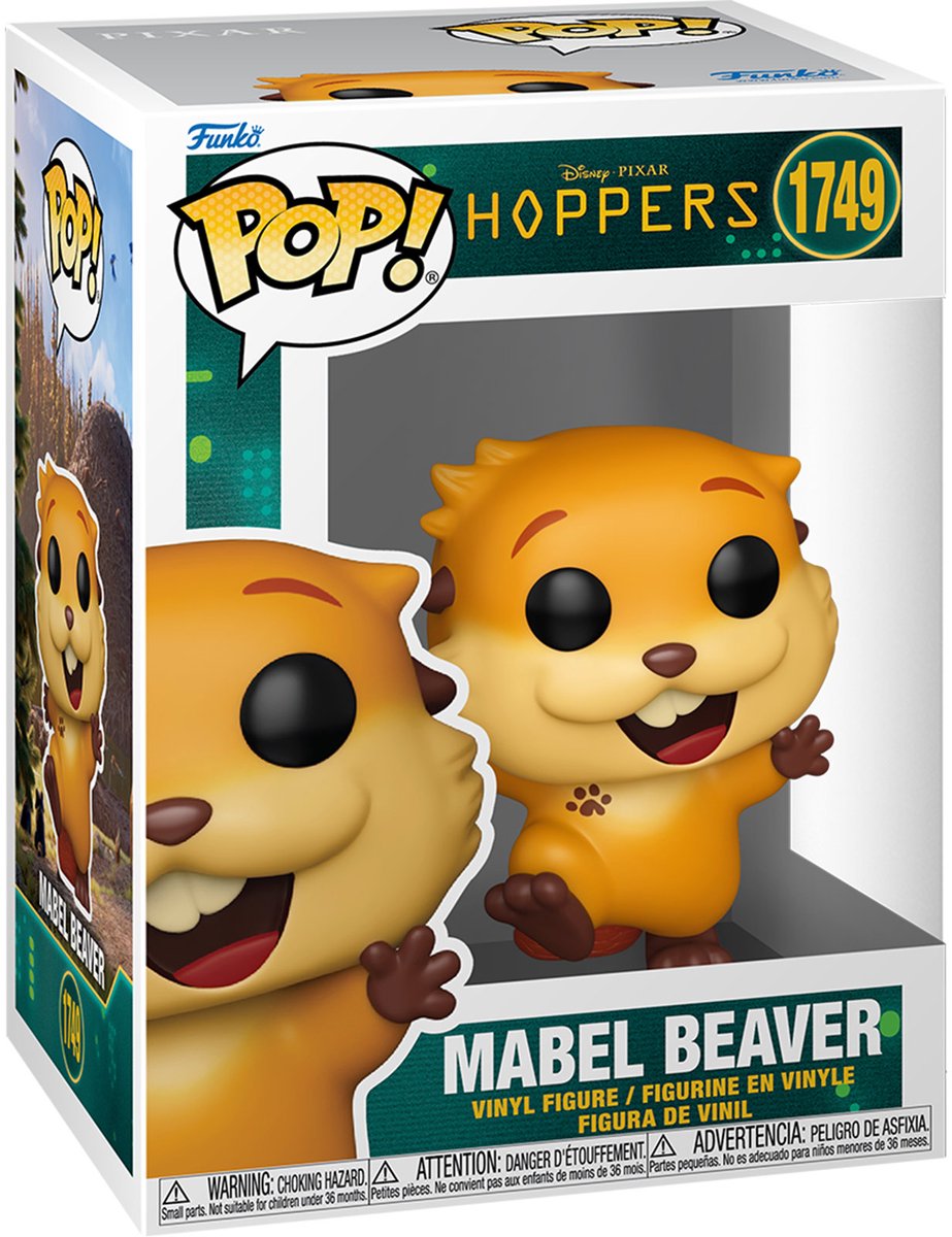 Funko hoppers pixar (édition pop! Chase possible!) figurine en vinyle 1749 pop unisexe! - neutre - standard