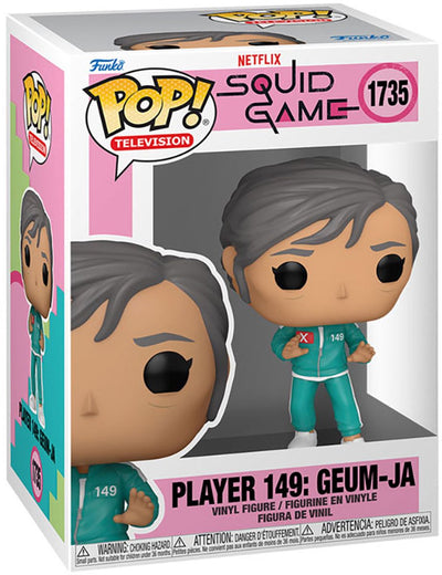Funko Squid Game Player 149 : figurine en vinyle geum-ja 1735 unisexe pop ! - neutre - standard