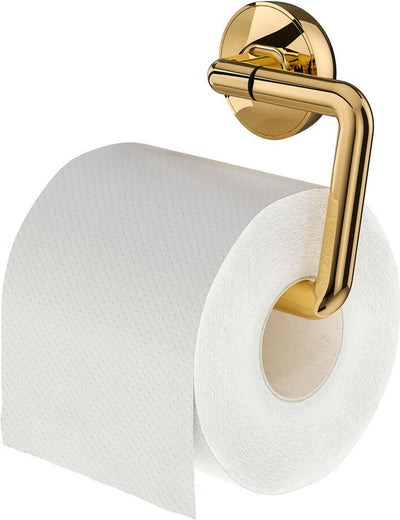 Tiger Cooper - Porte-rouleau de papier toilette sans rabat - Porte-rouleau de papier toilette - sans perçage - perçage ou collage - or