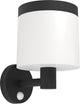Applique d'extérieur solaire Eglo pantete - énergie solaire - LED - 21 cm - noir et blanc